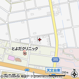 静岡県浜松市中央区西島町1010周辺の地図