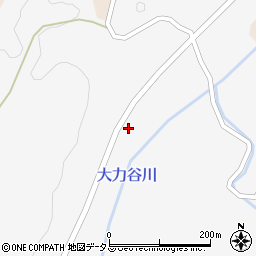 広島県三次市三和町大力谷412周辺の地図