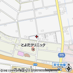 静岡県浜松市中央区西島町967周辺の地図
