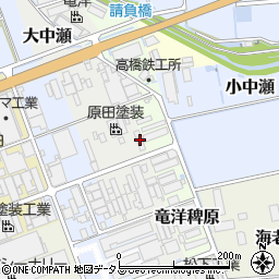 静岡県磐田市大中瀬861周辺の地図