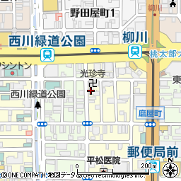 岡山県岡山市北区磨屋町6-27周辺の地図
