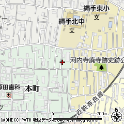 大阪府東大阪市本町2-19周辺の地図