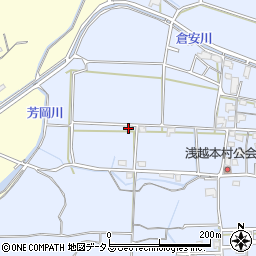 岡山県岡山市東区浅越454-2周辺の地図