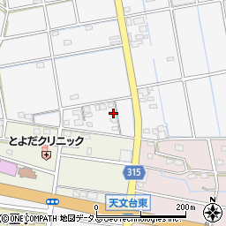 静岡県浜松市中央区西島町1013周辺の地図