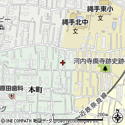 大阪府東大阪市本町2-20周辺の地図