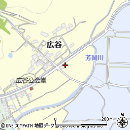 岡山県岡山市東区広谷329周辺の地図