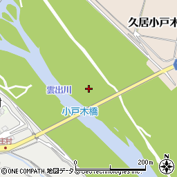 小戸木橋周辺の地図