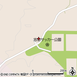 広島県安芸高田市吉田町西浦10周辺の地図