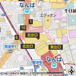 ドクターマーチン・エアウエアジャパン株式会社　なんばＣｉｔｙ店周辺の地図