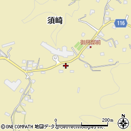 静岡県下田市須崎173周辺の地図
