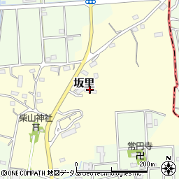 静岡県掛川市坂里485周辺の地図
