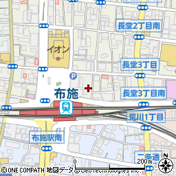 ＧＳパーク東大阪駐車場周辺の地図