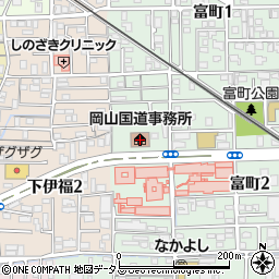 中国地方整備局　岡山国道事務所総務課周辺の地図