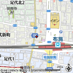 ココカラファイン薬局長堂店周辺の地図