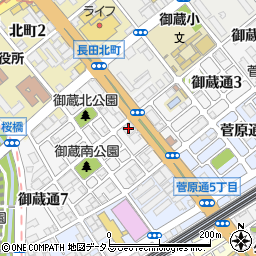 長田さくらホーム周辺の地図