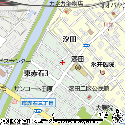 〒441-3416 愛知県田原市東赤石の地図