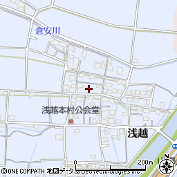 岡山県岡山市東区浅越377周辺の地図