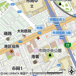 住宅情報ビル周辺の地図