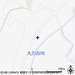 広島県三次市三和町大力谷411周辺の地図