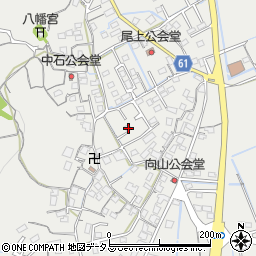 岡山県岡山市北区尾上599-1周辺の地図