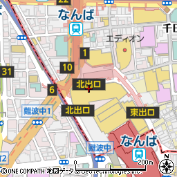 とんかつ恵亭 なんばダイニングメゾン難波店周辺の地図