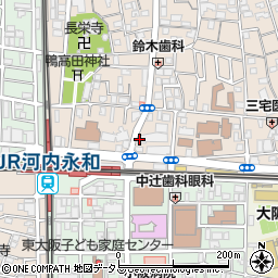 日本政策金融公庫　東大阪支店国民生活事業お申込相談周辺の地図