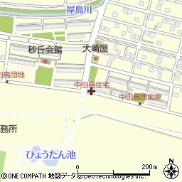 中田島住宅周辺の地図