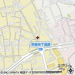 岡山県総社市中原776-2周辺の地図