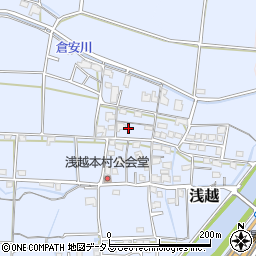 岡山県岡山市東区浅越376周辺の地図