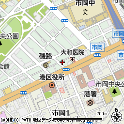 赤丸第１ビル周辺の地図