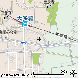 岡山県岡山市東区大多羅町210-4周辺の地図