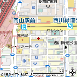 びすとろ家　岡山・本町店周辺の地図
