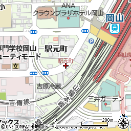 駅元町周辺の地図