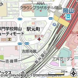 駅元町周辺の地図