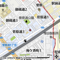 兵庫県神戸市長田区菅原通2丁目周辺の地図