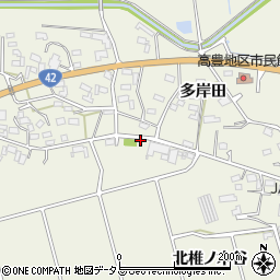 愛知県豊橋市伊古部町北椎ノ木谷307周辺の地図