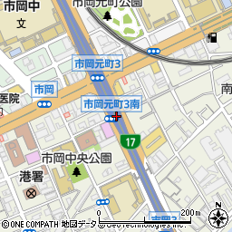 市岡元町３南周辺の地図