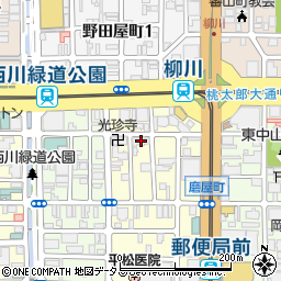 天台宗岡山寺周辺の地図