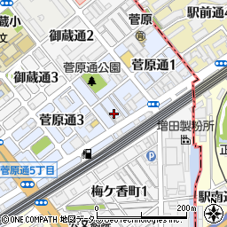 兵庫県神戸市長田区菅原通2丁目55周辺の地図