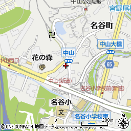 兵庫県神戸市垂水区名谷町北野周辺の地図