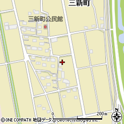 静岡県浜松市中央区三新町273周辺の地図