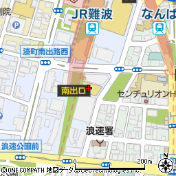 アニヴェルセル大阪周辺の地図