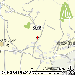 岡山県岡山市東区久保492周辺の地図