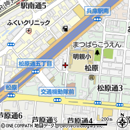 兵庫県神戸市兵庫区須佐野通4丁目2周辺の地図