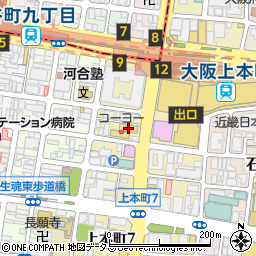 ＪＯＹＦＩＴ・上本町周辺の地図