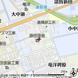 静岡県磐田市大中瀬853周辺の地図