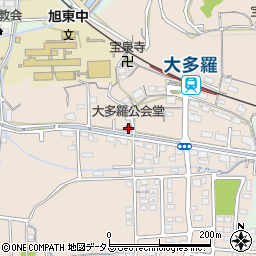 岡山県岡山市東区大多羅町232-4周辺の地図