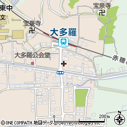 岡山県岡山市東区大多羅町217-1周辺の地図
