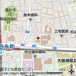 リーベルフォレスタ永和駅前周辺の地図