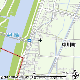 岡山県岡山市東区中川町704周辺の地図